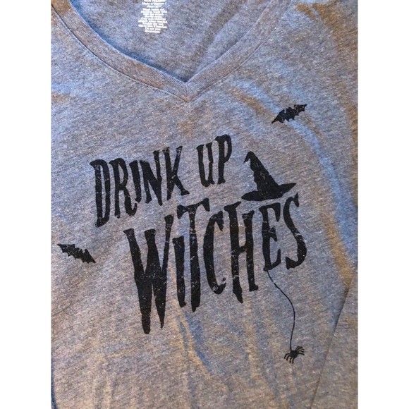 Halloween Drink Up Witches Long Sleeve Tee - Small - Picture 1 of 3